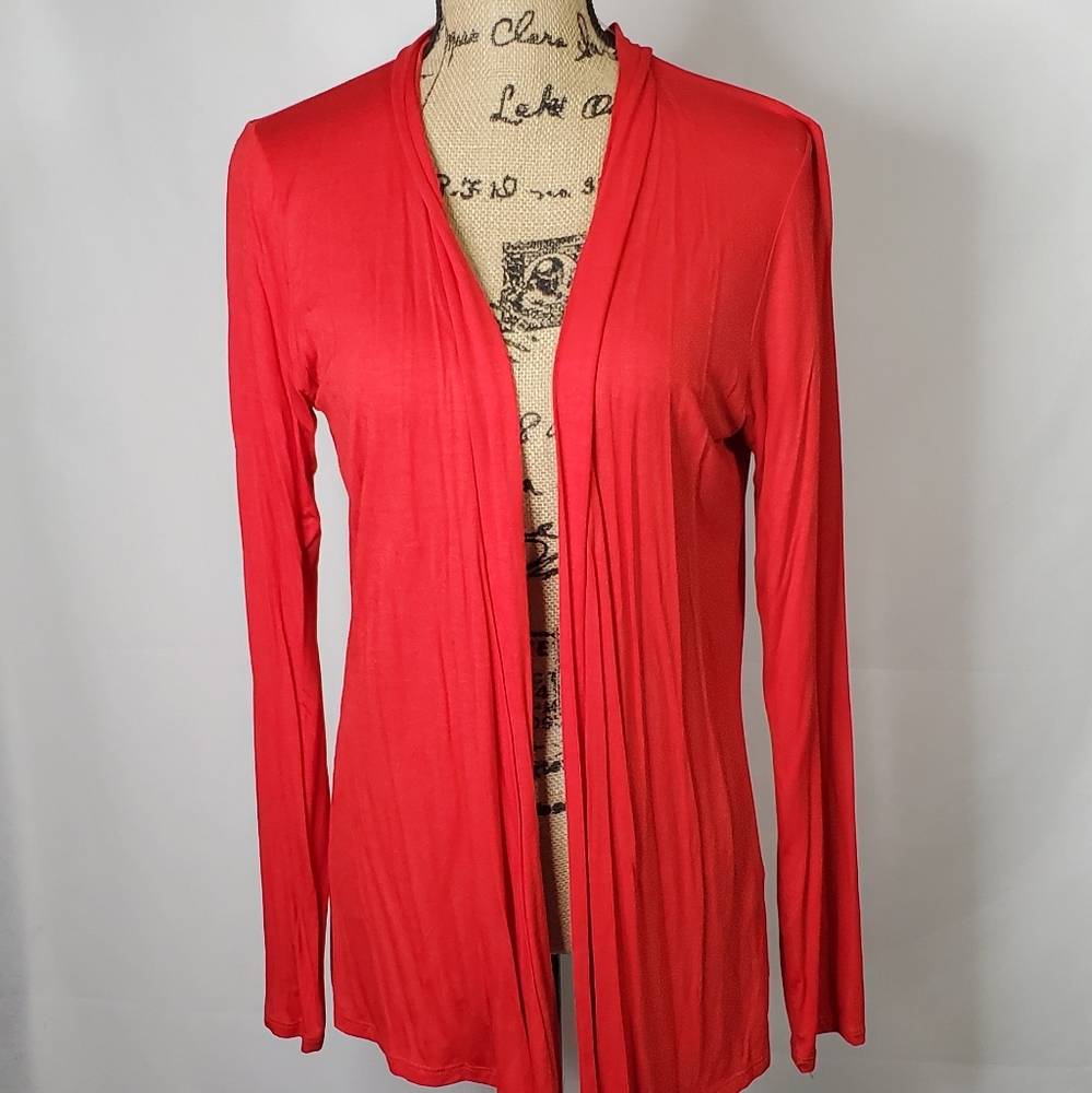 Red Cardigan - very light